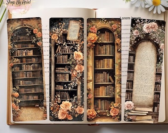 Marcapáginas para mujer/ Marcapáginas de cuento de hadas/ Regalos para amantes de los libros/ Regalo para amantes de los libros/ Regalos para lectores/ Booktok/ Bookish/ Marcapáginas para mujer