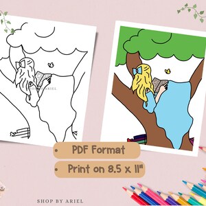 Coloring Pages| Coloring Page Printable| Coloring Page Digital ...