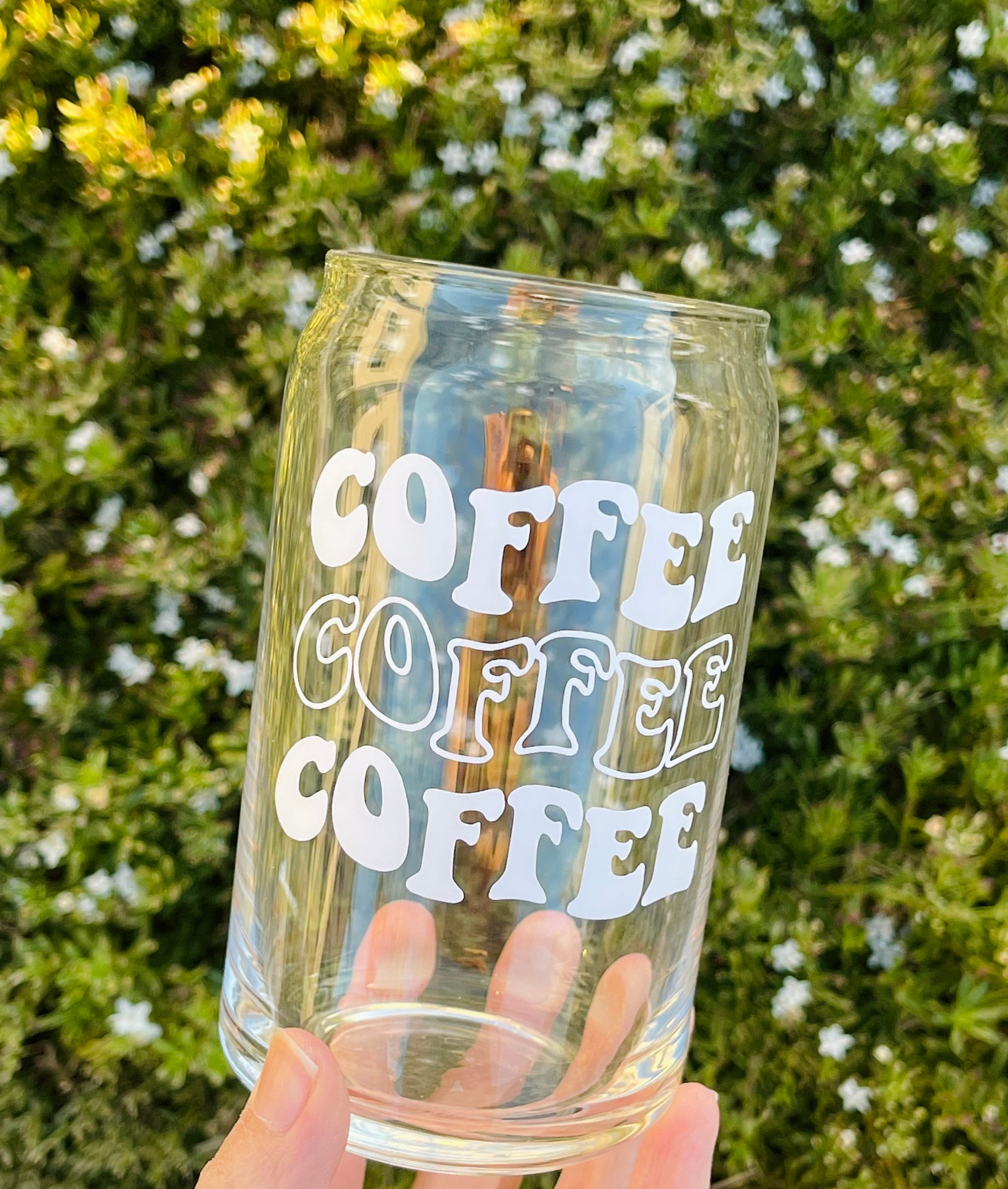 Coffee Coffee Coffee Glass Can Glass Can beer Can Glass Iced Coffee Glass  Glass Can Cup Glass Cup Beer Cup Aesthetic Glass Can 