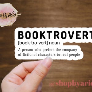 Vinyl Sticker,Sticker, Laptop Stickers, Water bottle Stickers,Vinyl Decal,Bookish Gifts, book lover,Bookworm Gift,Gifts for Readers, Booktok