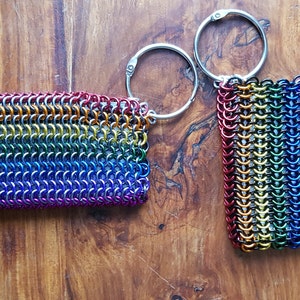 Cartera de tarjeta de crédito Chainmail