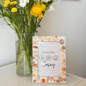 Shell Picture Frame