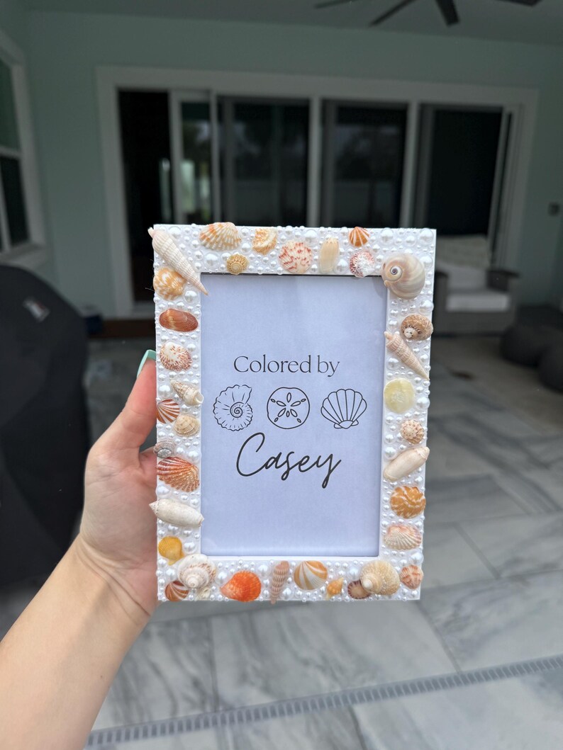 Shell Picture Frame - Etsy