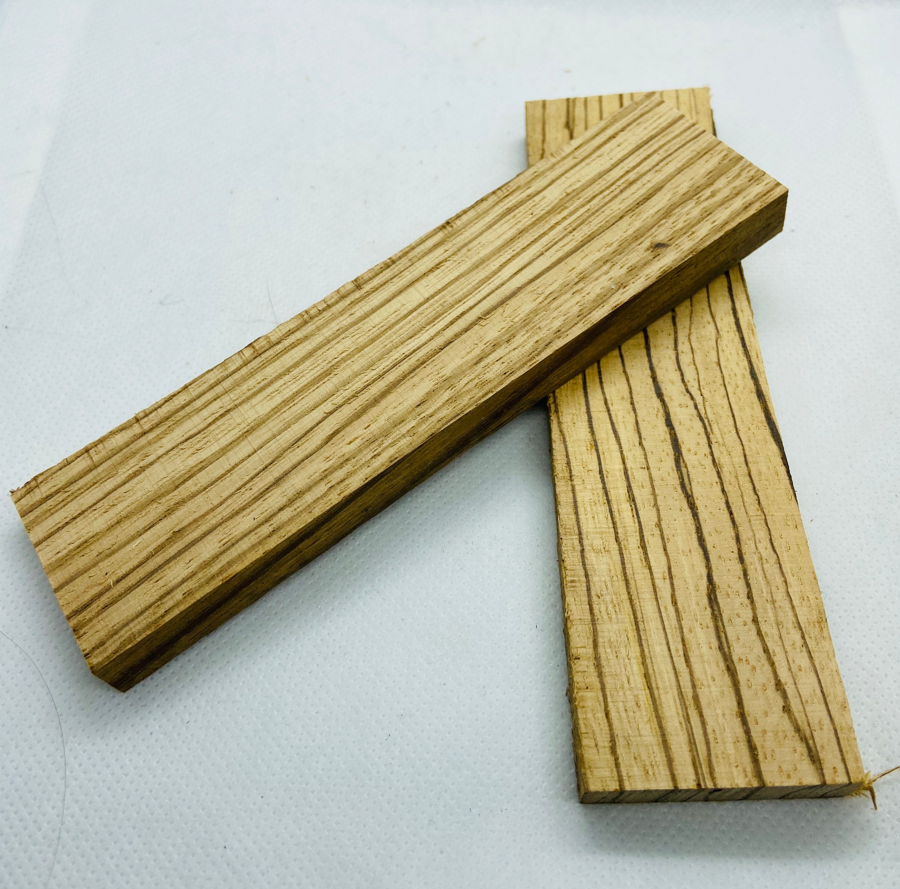 Zebra wood knife scales Etsy