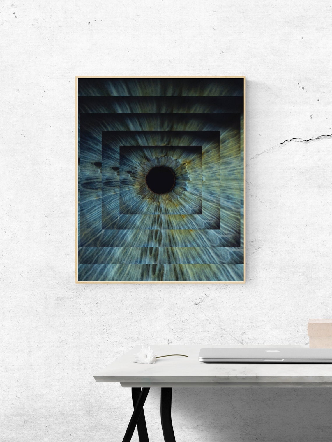 Eye Art Print Eye Wall Art Etsy