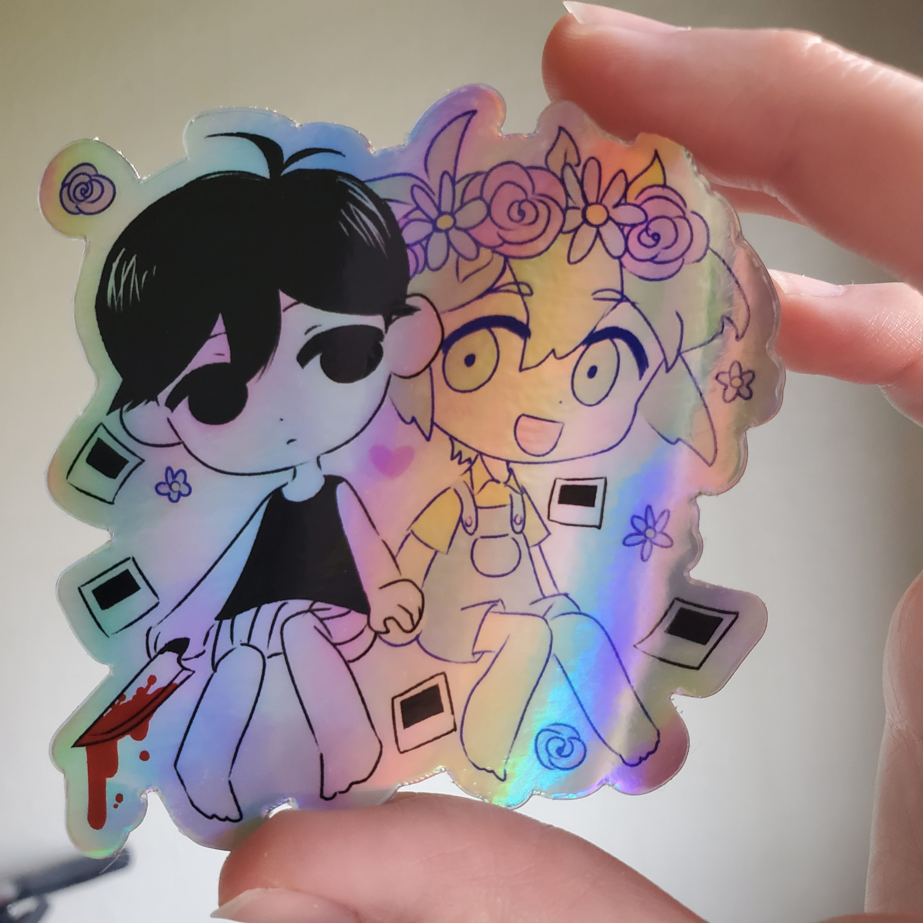 Omori Sunny Basil Vinyl Sticker Etsy