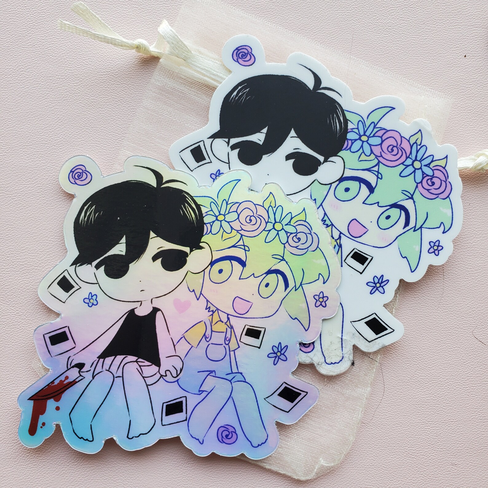 Omori Sunny Basil Vinyl Sticker Etsy