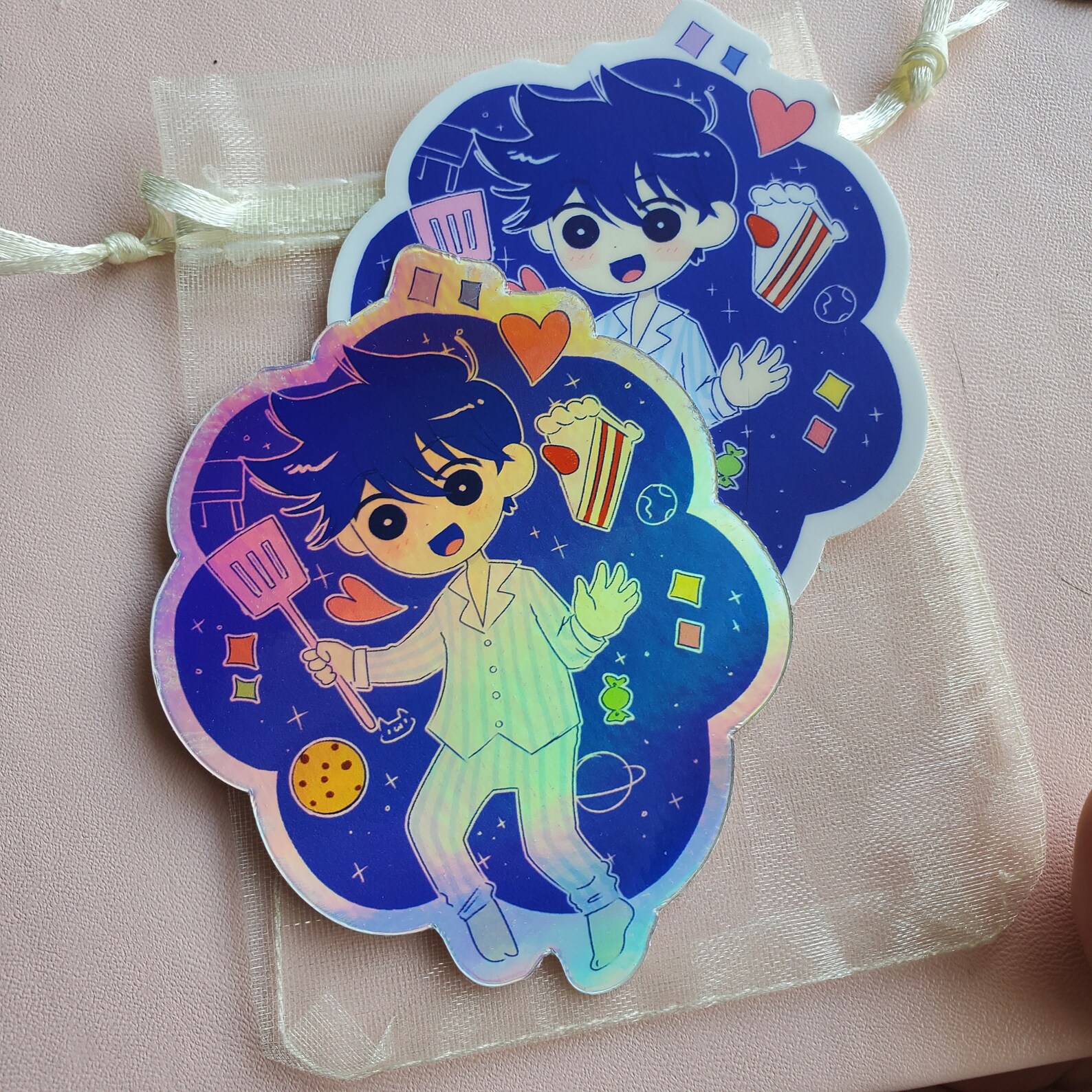 Omori HERO Vinyl Sticker Regular and Holographic style | Etsy