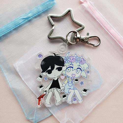 OMORI Charm Keychains Sunny Omori Basil Etsy