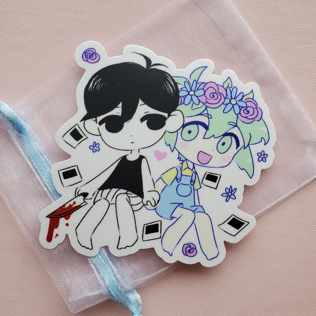 Cute Sunny Omori plush sticker | Sticker