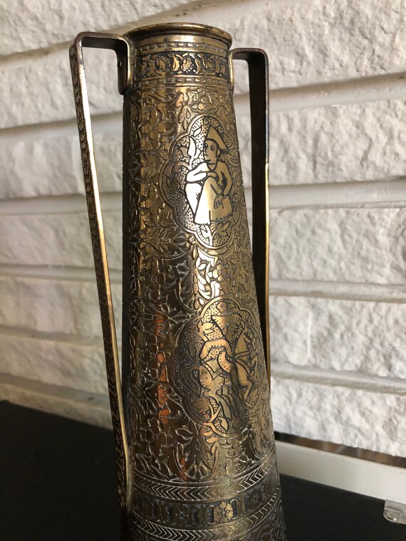 Kinco Brass Vase Etsy