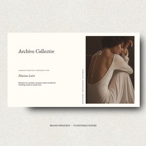 Brand Strategy Template, 70+ Editable Canva Slides, Client Proposal Deck