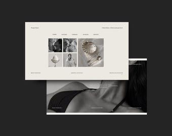 Brand Guidelines Template, 29-Page Editable Slides for Designers, lifestyle brands  and Entrepreneurs