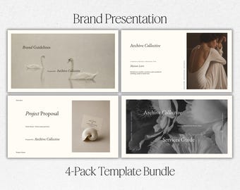 Brand Strategy Template for Brand Designers | Canva Brand Guidelines, Proposal & Pricing Guide | Client Presentation Bundle