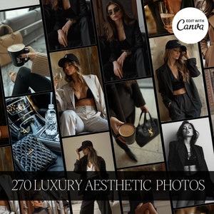 270 Luxury Aesthetic Stock Image Templates - Done For You - Faceless Digital Marketing - MRR & PLR Stock Images