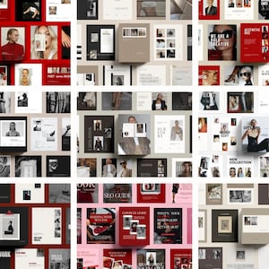 Bold Instagram Template Bundle – Canva Posts for Business Owners, Coaches and Social Media Managers