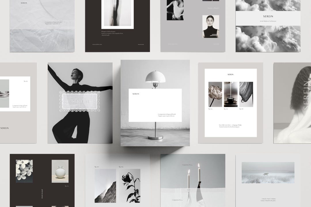 Pattern Ig Post Instagram Post Templates Canva, 30 Editable IG Posts, Neutral Minimal ...