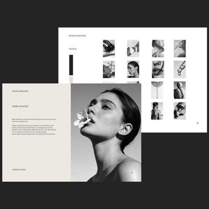 Brand Guidelines Template, 30 Page Canva Branding Guide for wellness and medusa brands