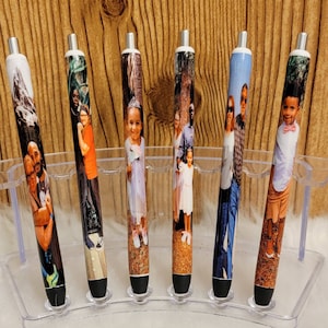 Custom Photo Pen // Inkjoy Gel Pen // Refillable // Photo Pen