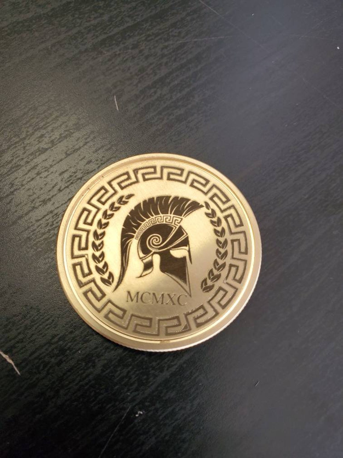 Premium Custom Laser Engraved Coins for Gifts Challenge Etsy