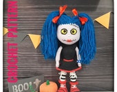 PATTERN CROCHET zombie doll amigurumi handmade toy pattern zombie doll soft toy Baby toys Halloween Home Decor Halloween Toys pattern pdf
