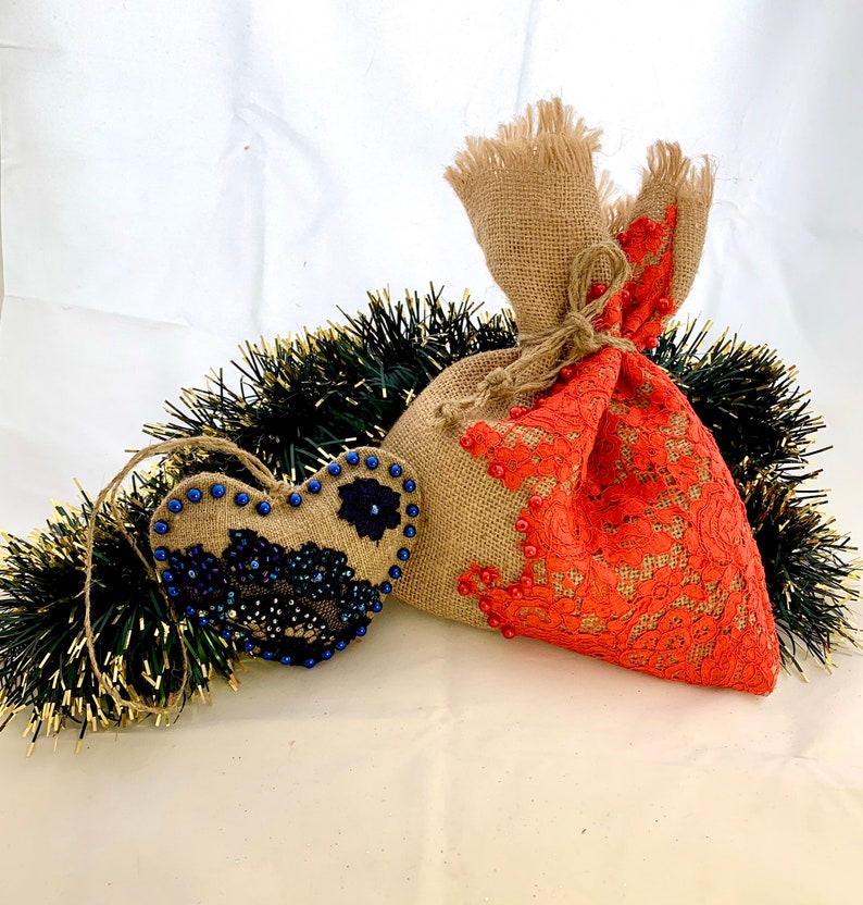 Set of Christmas toys