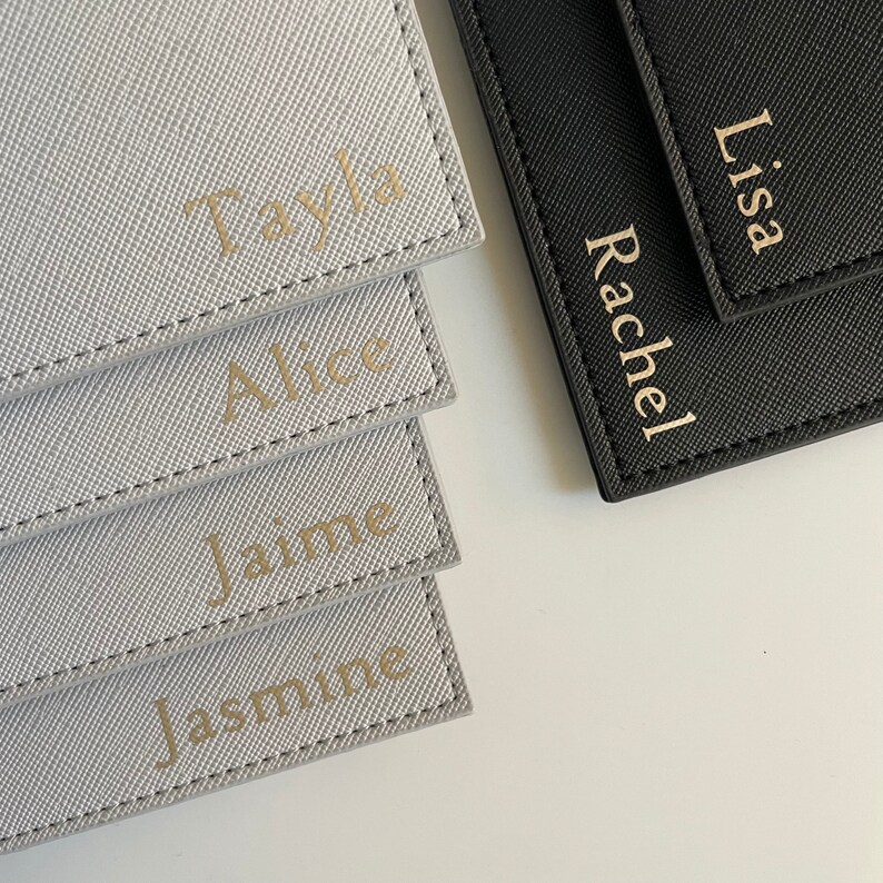 Personalised Card Holder Monogrammed Credit Card Holder With Etsy UK