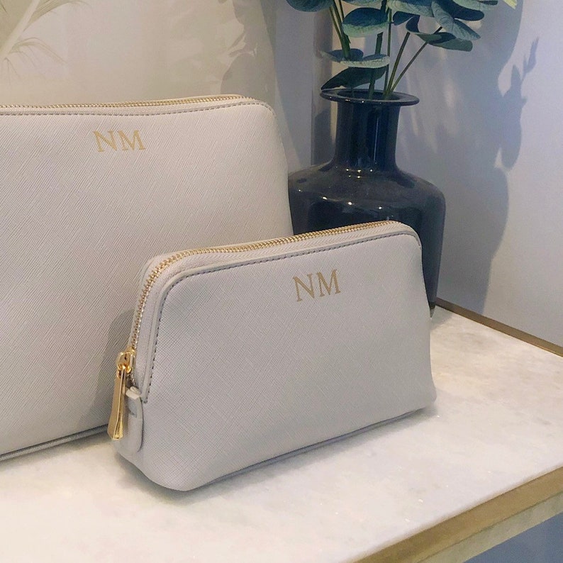 Personalised Makeup Bag With Initials or Name Custom Made Etsy UK