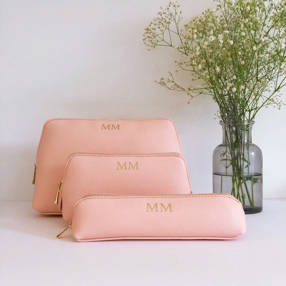 Personalised Makeup Bag With Initials or Name Personalised Washbag