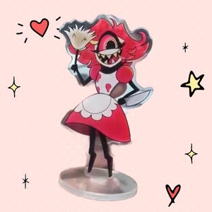 Nifty | Cleaning Demon | 4” Acrylic Standee