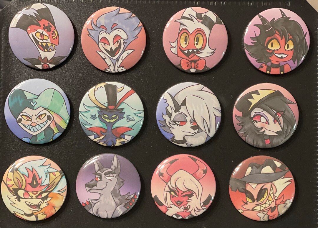 Assassin Demon Character Buttons 1.5” - Etsy