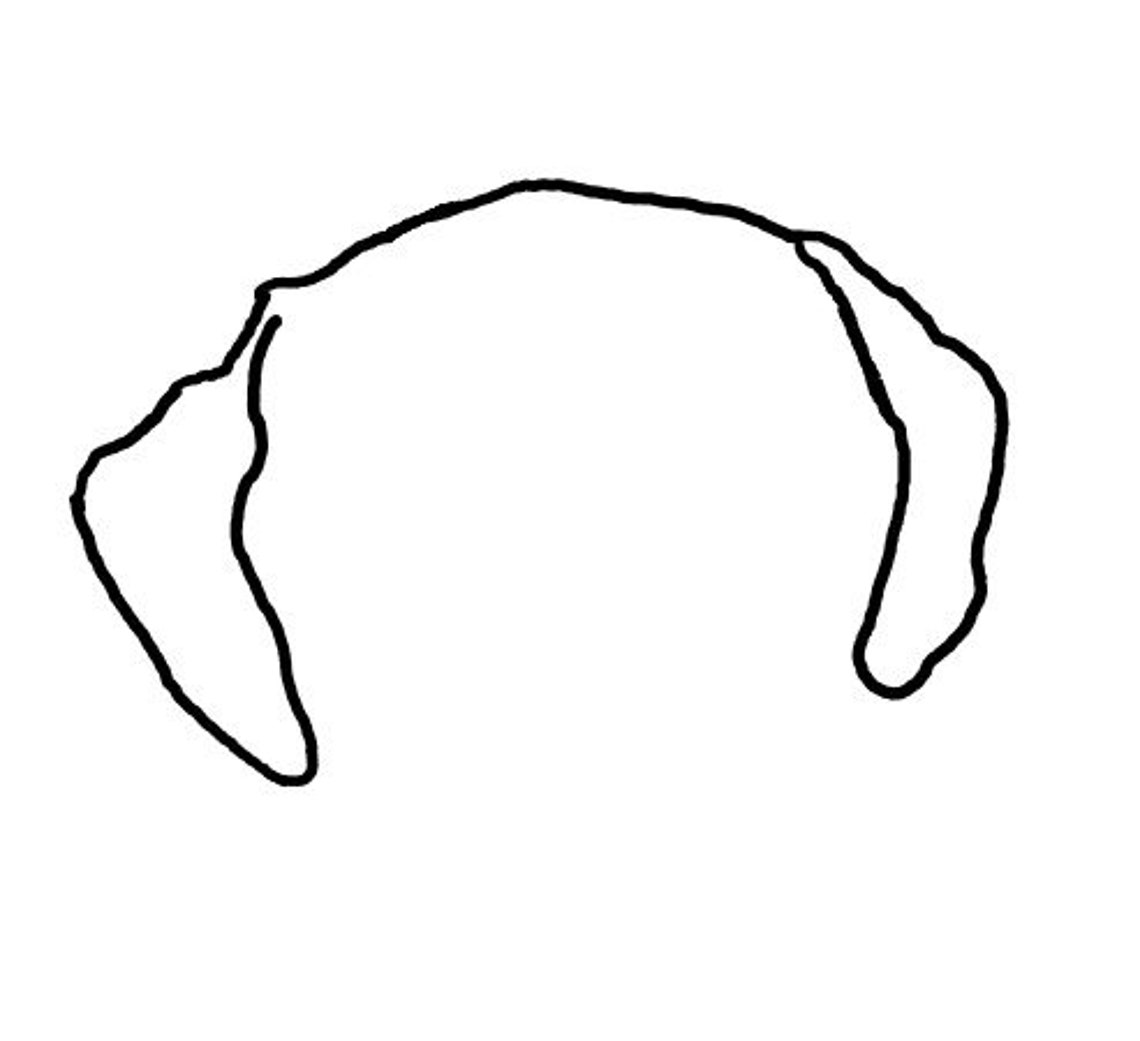 Dog Ear Template Printable Dog Ear Template Printable