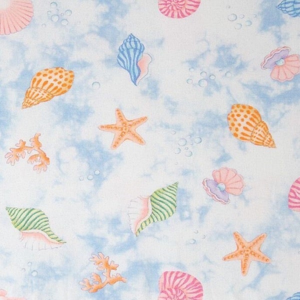 Jersey - Mermaid Shell - Hilco exclusive digital print