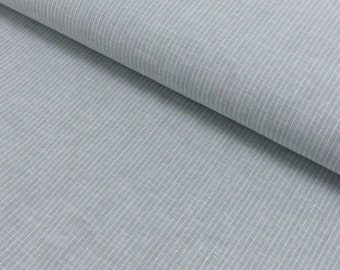 Linen-cotton striped