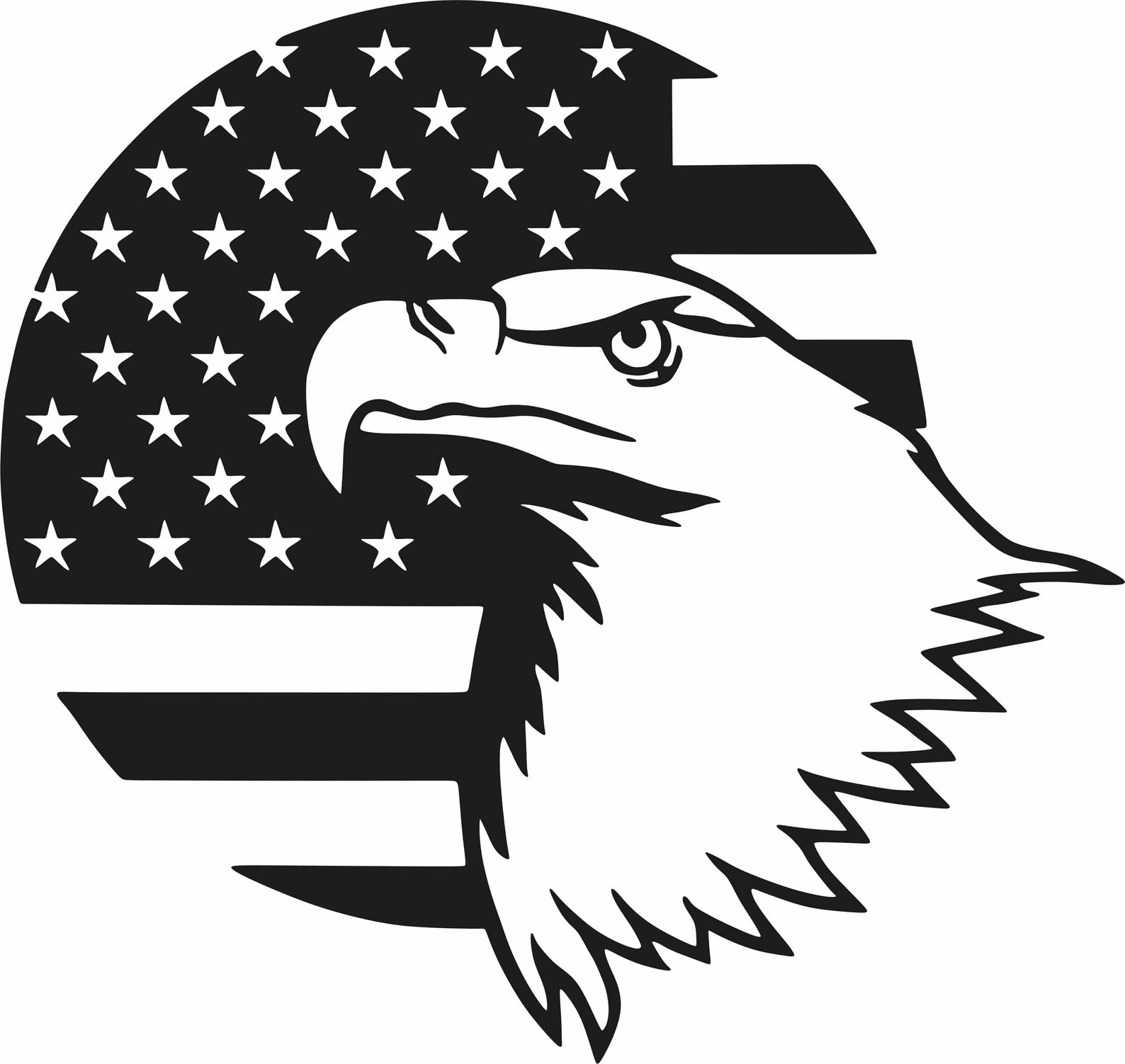 American eagle svg file Dxf cdr svg jpg ai Files for CNC cut | Etsy