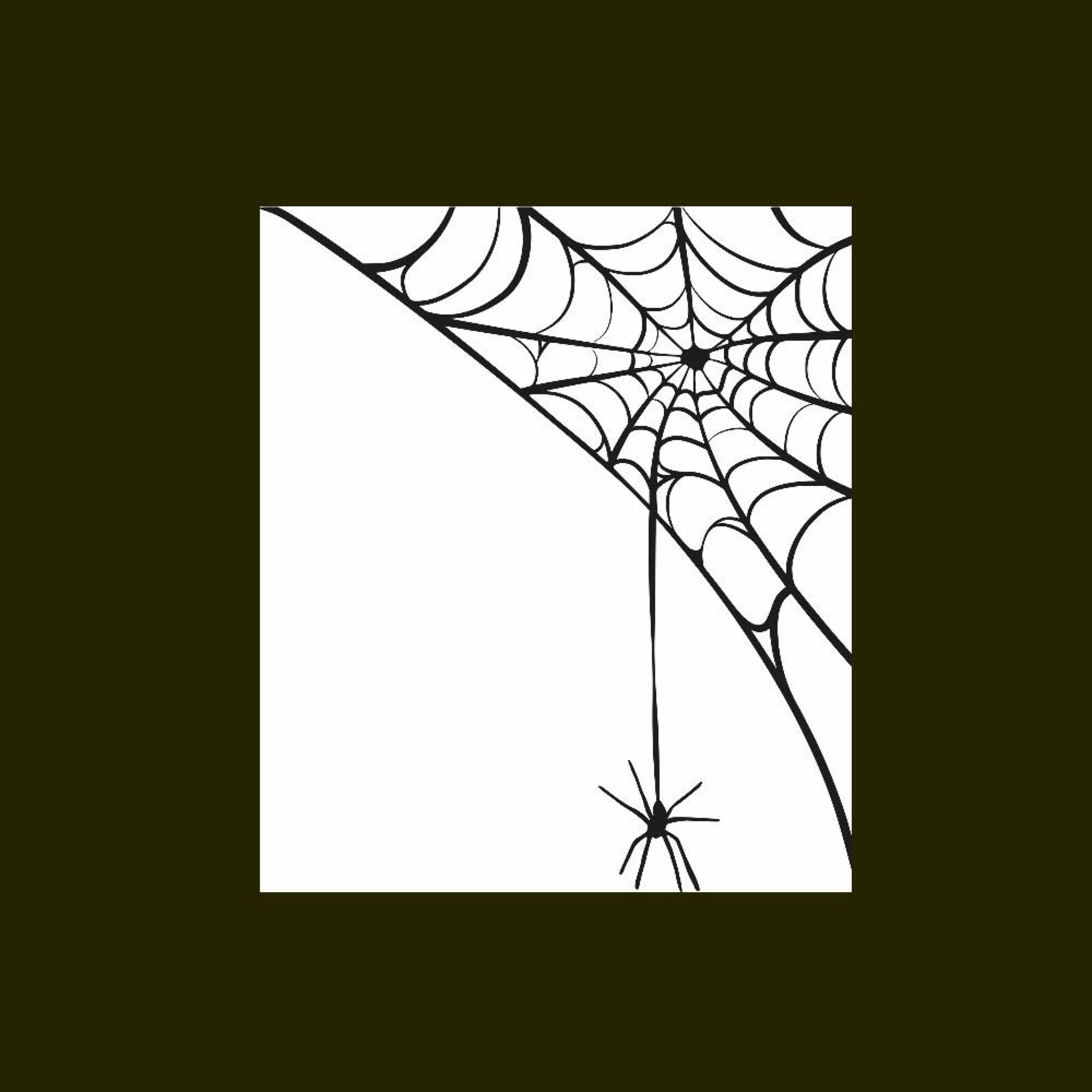 Spider hanging from web svg file Dxf cdr svg jpg ai files CNC | Etsy