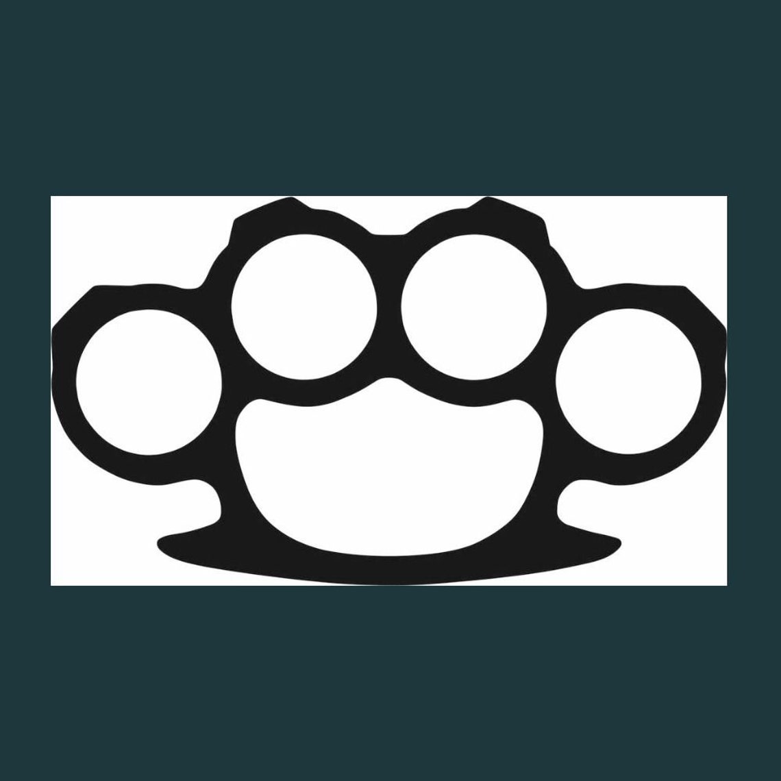 Brass knuckles svg file Dxf cdr svg jpg ai Files for CNC cut Etsy