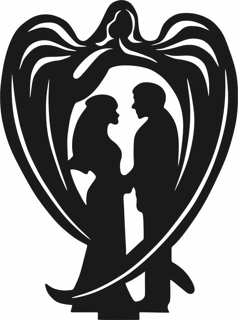 Download Wedding couple svg 3pics dxf cdr svg jpg ai File Ready for ...