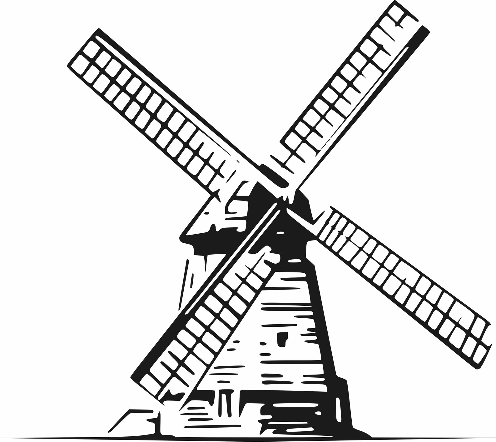 Windmill Dxf