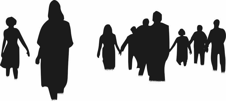Download Zombie svg file 6pics Dxf cdr svg jpg ai files CNC cut | Etsy