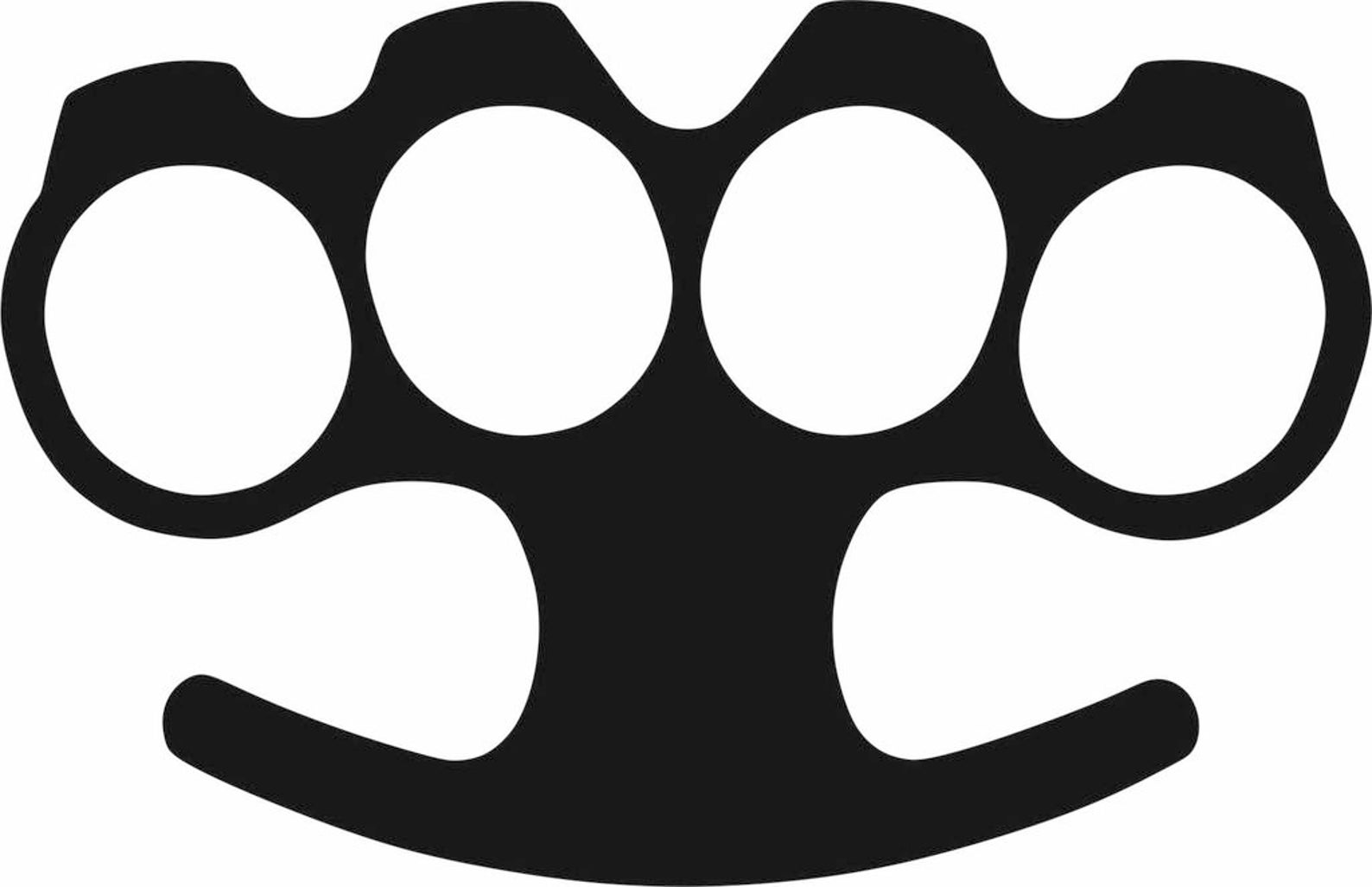 Brass knuckles svg file 3pics Dxf cdr svg jpg ai Files for Etsy