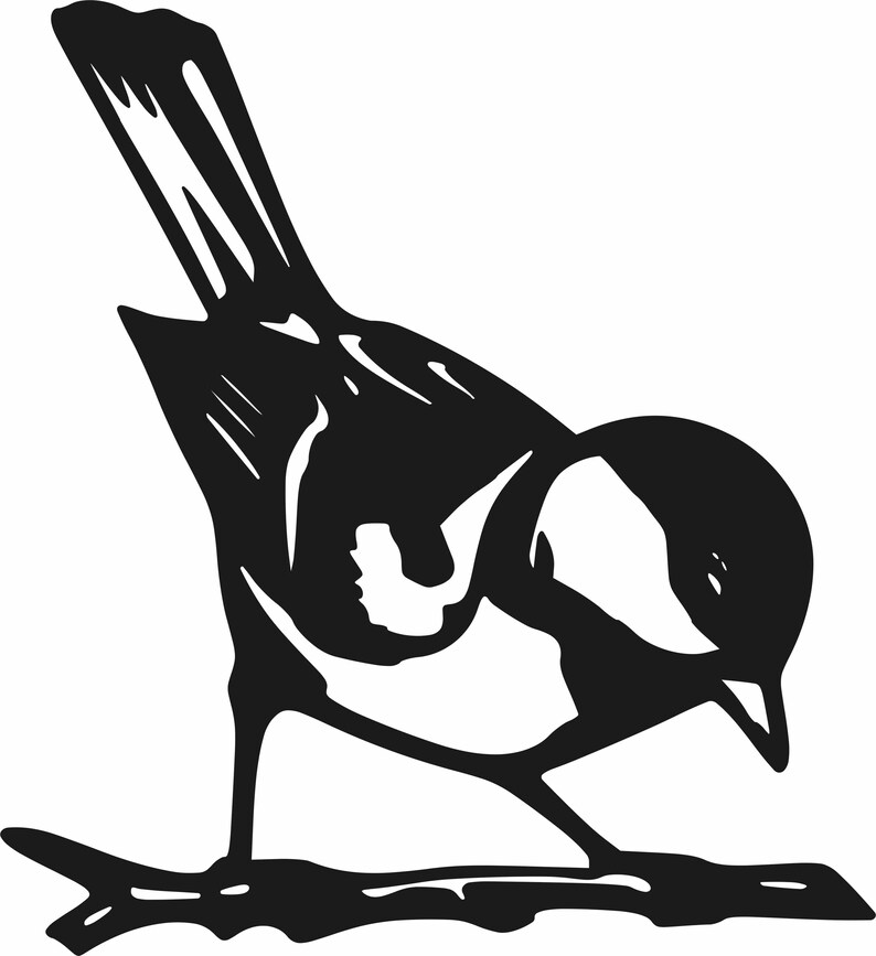 Download Bird on a branch svg file Dxf cdr svg jpg ai files CNC cut ...