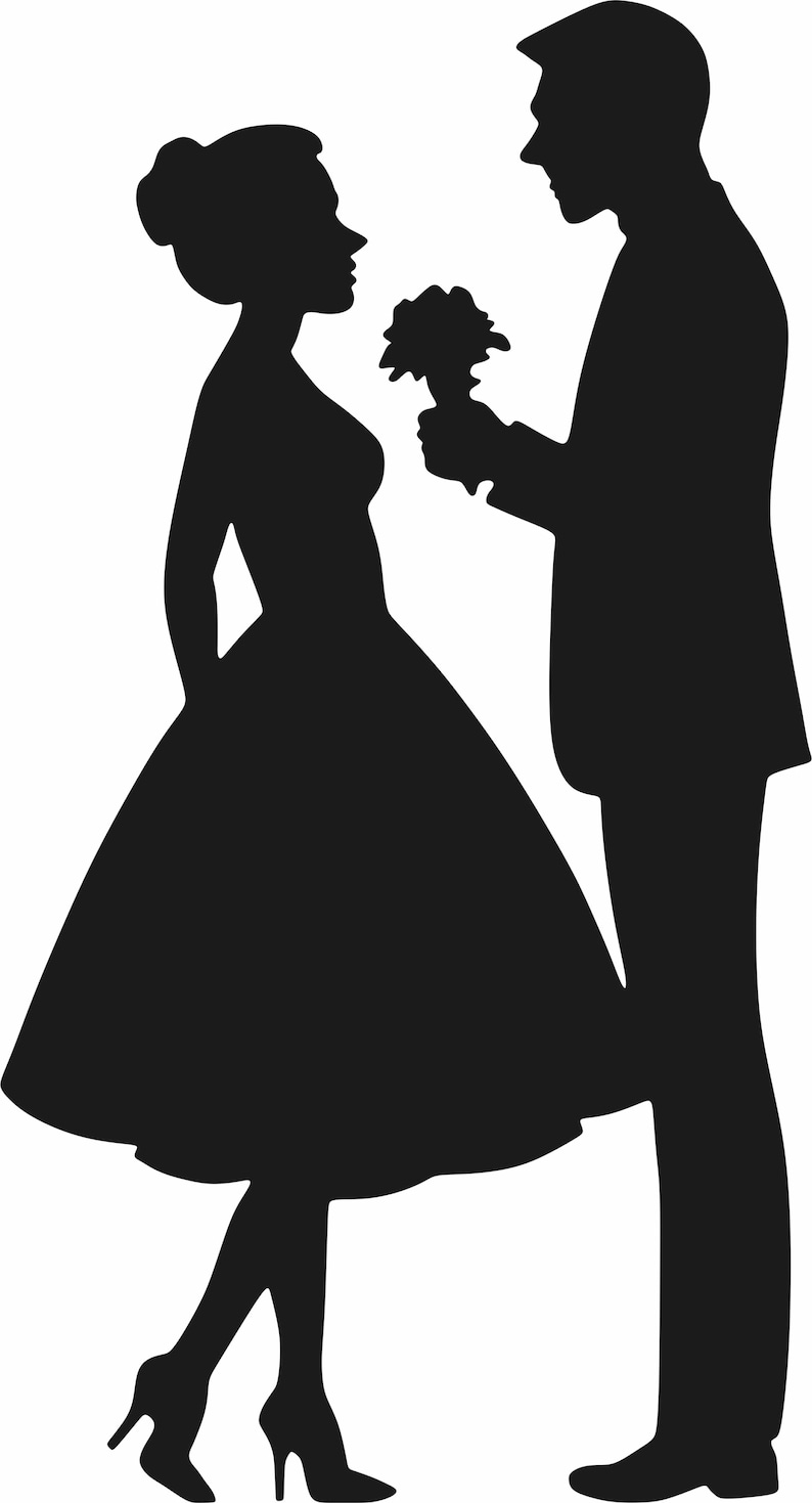 Free Free Wedding Couple Svg 326 SVG PNG EPS DXF File