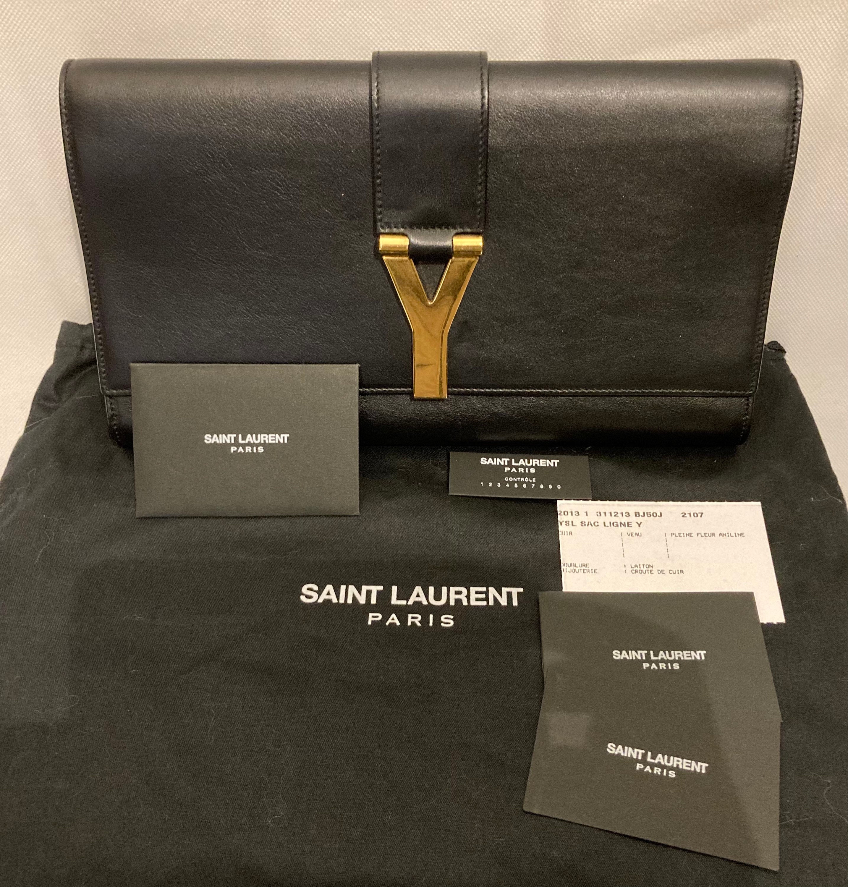 YSL Chyc Clutch Bag - Etsy