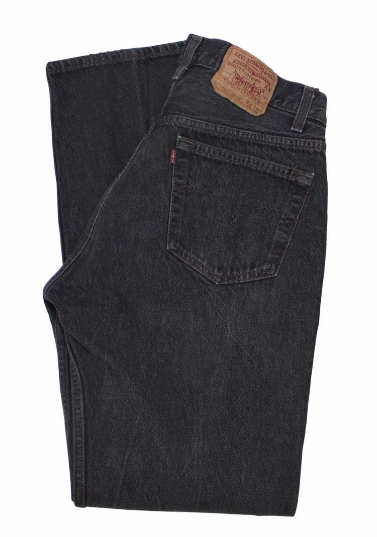 levis 501 dusty black jeans