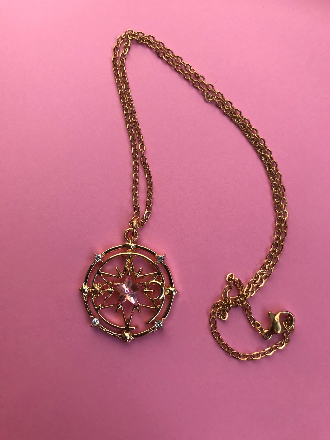 Nikita By Niki Girocollo A Stelo Di Rosa Con Strass | Collana Floreale Placcata Oro/Oro Rosa/Argento, Ipoallergenica, Regalo In Confezione Lusso - 3