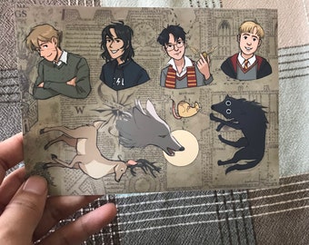 Marauders Sticker Sheet