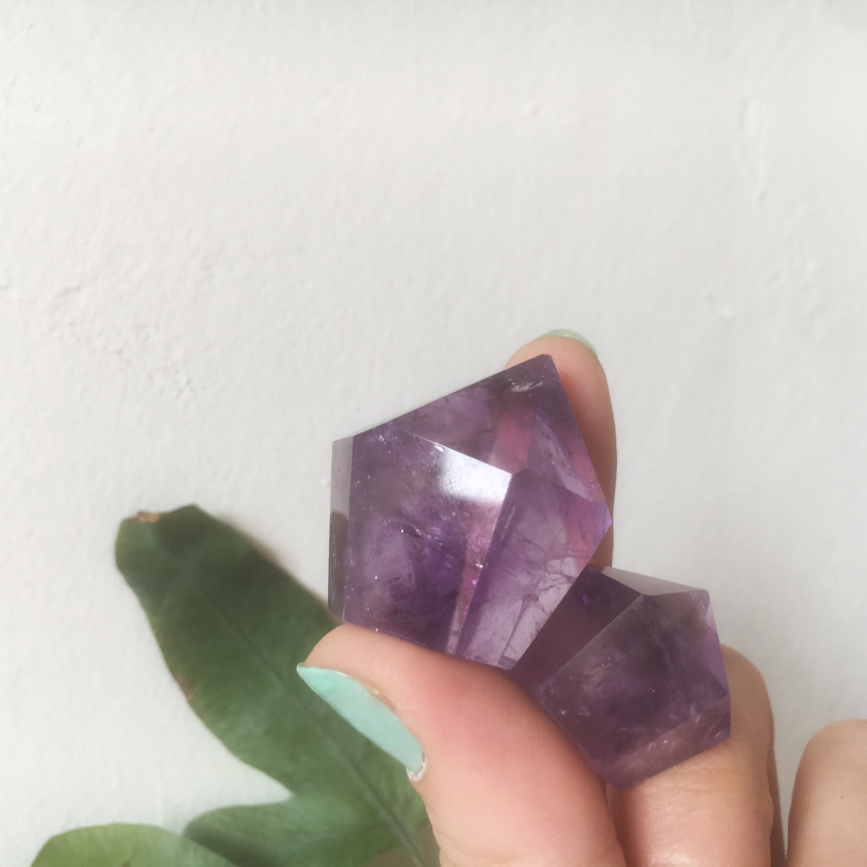 Améthyste | Pierre Naturelle Pointe Irrégulière