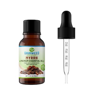 Myrrh Essential Oil: 100% Pure Therapeutic Grade (15mL)