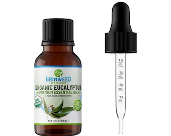 Organic Eucalyptus Essential Oil (15mL): Pure Aromatherapy Grade